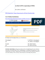 DNA Sequencing in India