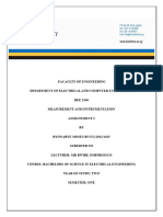 Measurements Assignment Three Final