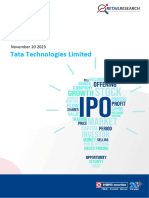 Tata Technologies Limited IPO Note-202311220905289760400