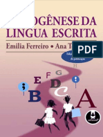 Psicogenese Da Língua Escrita (Emilia Ferreiro e Ana Teberosky) (Lido)