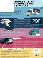 Infografia de Proceso Ilustrada Llamativa Retro Azul Rosa