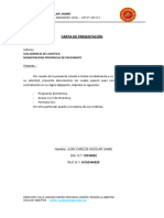 Carta de Presentacion