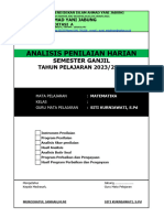 Analisis PH Matematika 8