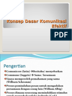 Konsep Dasar Komunikasi