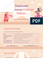 Traditional Indonesian Folklore Dances by Slidesgo