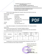 Berita Acara Kekurangan Buku SDN Cendono II