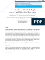 Development of An Automatic Broiler Feeding System Using PLC and HMI For Closed House System