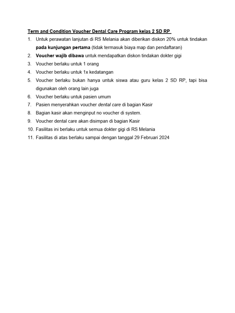 Term and Condition Utk Internal | PDF