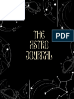 Gray Elegant Astrological Journal