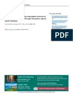 Comparison Study On The Calculation Formula of Evaporation