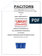 Capacitors P.naren Karthy