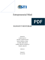 The Entrepreneurial Mind Performance Task 1