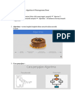 Algoritma & Pemrograman Dasar