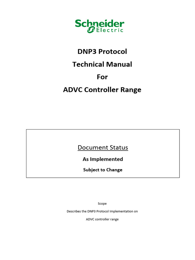 ADC01-DOC-146 - ADVC DNP3 Tech Manualv | PDF | Computing ...