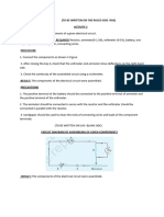 Activity 2 - Asssembling Compoments of A Given CKT