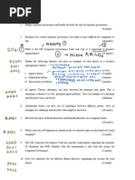 Tutorial Question Corporate Governance