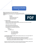 Sesiones de Catequesis 1,2 y 3.