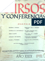 Cursos y Conferencias Año 29 288 - 07-1960