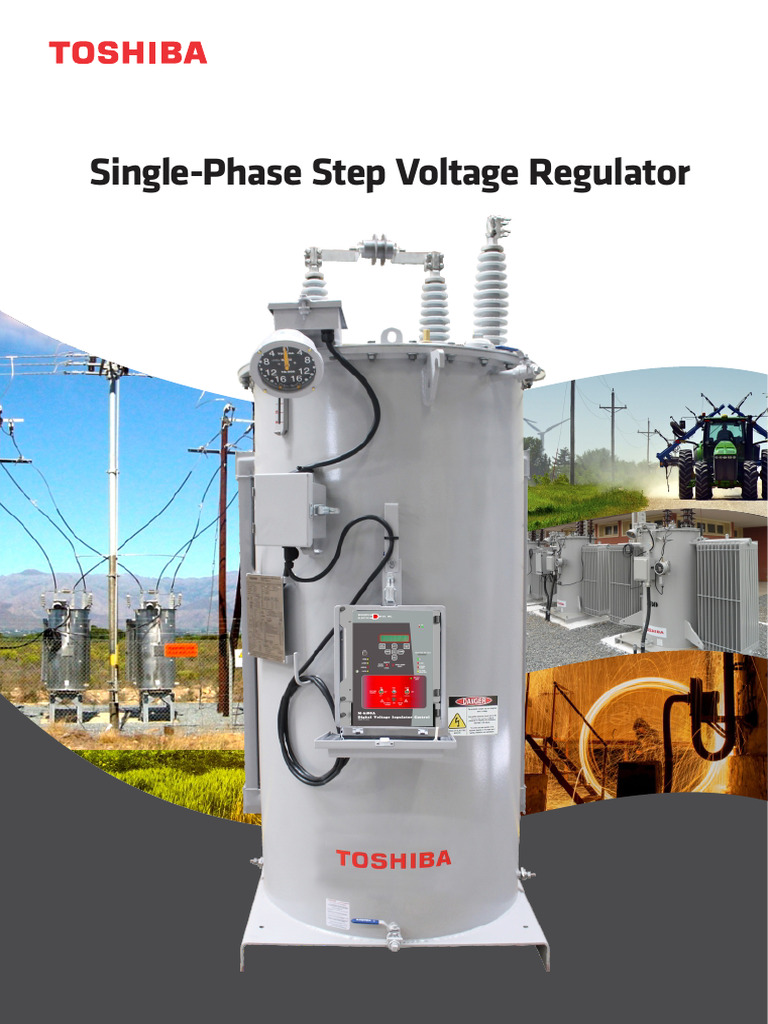 Toshiba Single-Phase Voltage Regulators | PDF | Transformer ...