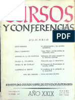 Cursos y Conferencias Año 29 287 - 01-1960