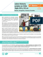 Gratis Ensenando Sobre Historia y Derechos Sociales en Chile Entre Fines Del Siglo Xix y XX en 6 Basico Unidad 3