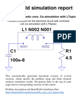 Fe Core Coil Ltspice