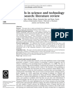 Research Methodology - Trends in Science and Technology Research Literature Review