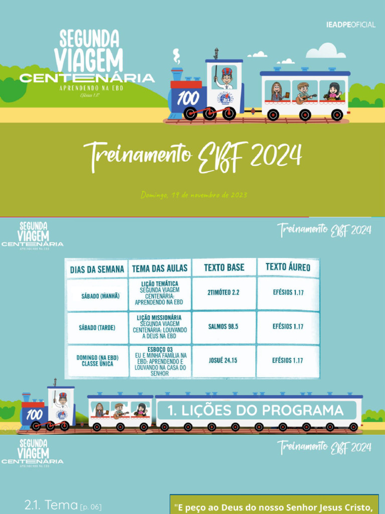 Capacitação EBF 2024 19.11.2023 PDF Oração