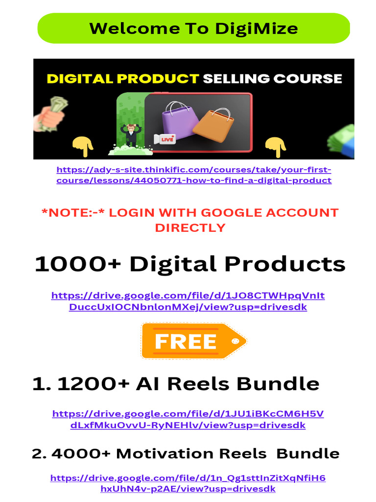 Digital Products | PDF
