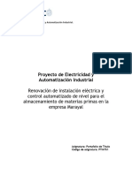 Proyecto de Control de Nivel - Portafolio de Título Ingenieria 2022