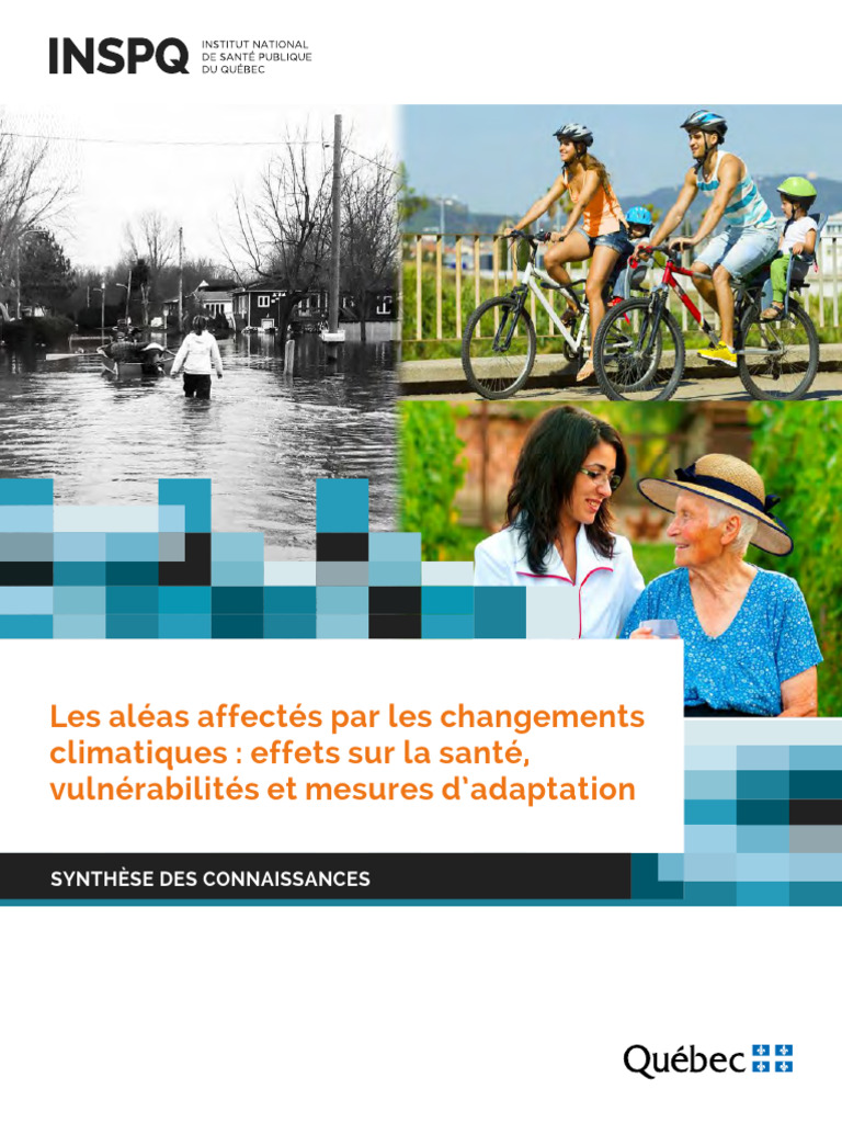 Aleas Changements Climatiques Effets Sante Vulnerabilite Adaptation, PDF, Changement climatique