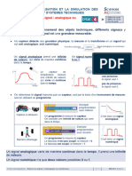 MSOST 1 6 C3 DMF Nature Du Signal - Analogique Ou Numérique