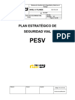 Sgi-Pla-04 Plan Estrategico de Seguridad Vial Pesv (Aquí Modificar de Acuerdo A Las Normas de Tu País)
