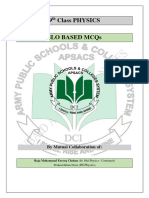 SLO BASED MCQS AND QUESTIONS - IX Physics