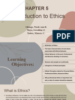 Chapter 5 - Introduction To Ethics