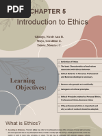 Chapter 5 - Introduction To Ethics