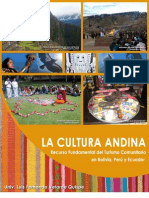 La Cultura Andina: Recurso Fundamental Del Turismo Comunitario en Bolivia, Perú y Ecuador