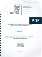 ENF 551 - Estrutura Quim. e Anatômica Da Madeira - Módulo I
