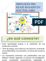 METODOLOGÍA DEL APRENDIZAJE BASADO EN PROYECTOS (ABP