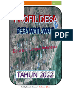 Profil Desa Wailawar Tahun 2022