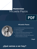 Masterclass Audiencias 2 - Micaela Pazos