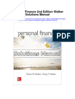 Personal Finance 2nd Edition Walker Solutions Manual