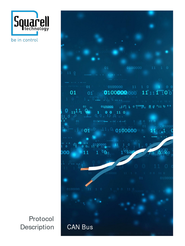 Can Bus Protocol Description 220419 | PDF | Bit | Brake