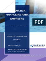 E-Book - Módulo 1 - MTM Financeira para Empresas
