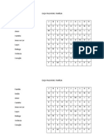 Caça-Palavras Familia