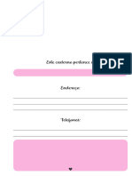 Caderno Pautado A5 Rosa