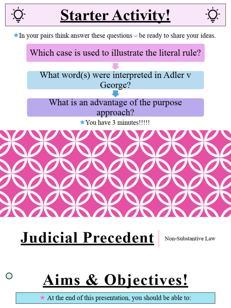 Understanding Judicial Precedent | PDF | Precedent | Obiter Dictum