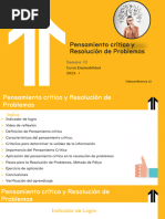 SEM 10-VC - Pensamiento Crítico y Resolución de Problemas