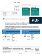 Driving Licence Summary