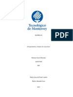 Actividad Estequiometria y Balance de Ecuaciones